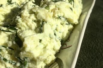 Patatesli Ispanaklı Meze