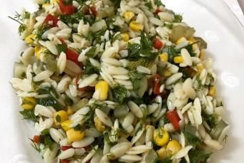 Arpa Şehriye Salatası Yapılışı