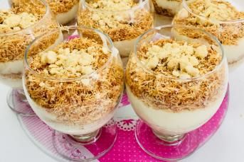 Çıtır Kadayıflı Muhallebi