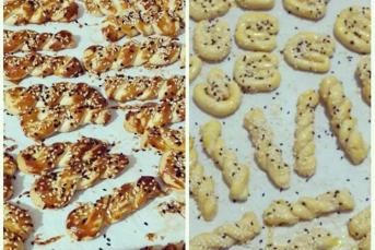 Mahlepli Pastane Kurabiyesi