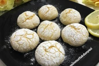 Limonlu Çatlak Kurabiye Tarifi