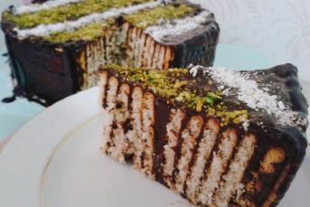 10 Dakikada Bisküvili Pasta