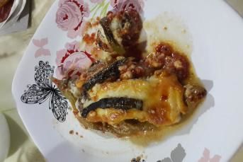 Köfteli Köz Patlıcan Karnıyarık