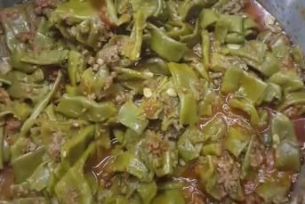 Dondurucudan Kıymalı Yeşil Fasulye