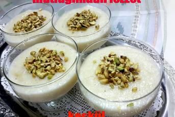 Hindistan Cevizli Sahlepli Keşkül