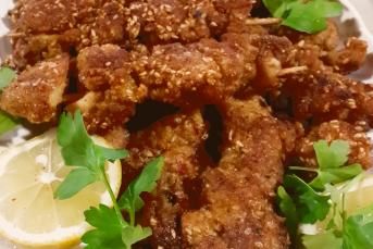 Susamlı Tavuk Çöpşiş