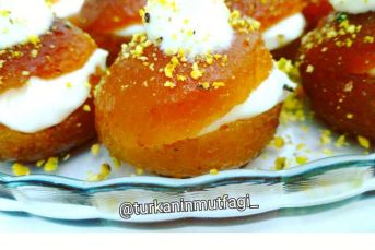 Krema Dolgulu Kemalpaşa Tatlısı