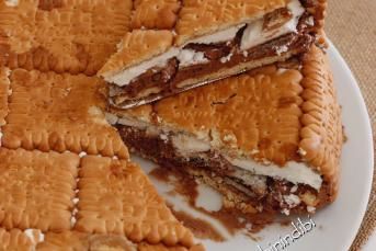 Gofretli Bisküvili Pasta