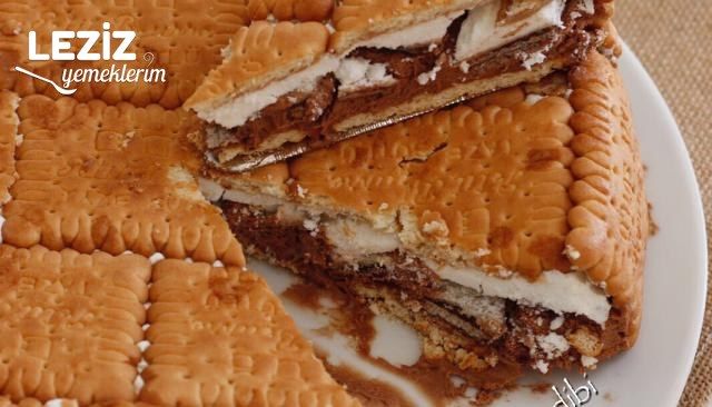 Gofretli Bisküvili Pasta Leziz Yemeklerim