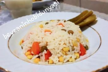 Garnitürlü Pilav Tarifi