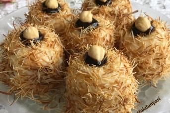 Kadayıflı Muhallebili Fincan Tatlısı