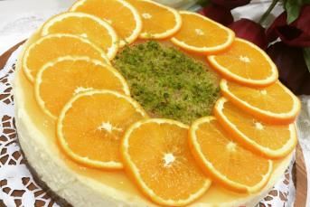 Portakallı Cheescake