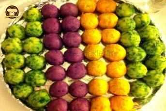 Renkli Patates Topları