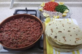 Ev Yapımı Lavaşla Tantuni