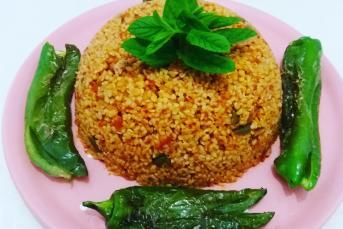 Etli Sebzeli Bulgur Pilavı