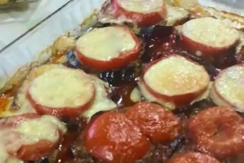 Fırında Bostan Dilimi Karnıyarık