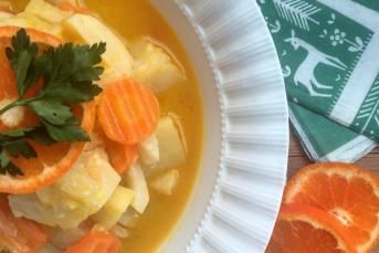 Zeytinyağlı Mandalinalı Kereviz