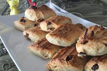 Üzümlü Damla Çikolatalı Kurabiye