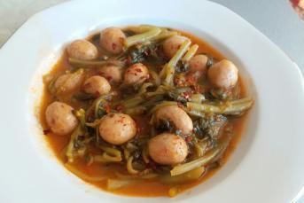 Bulgur Köfteli Semizotu Yemeği