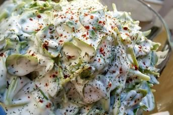 Semizotu Salatası Yapımı